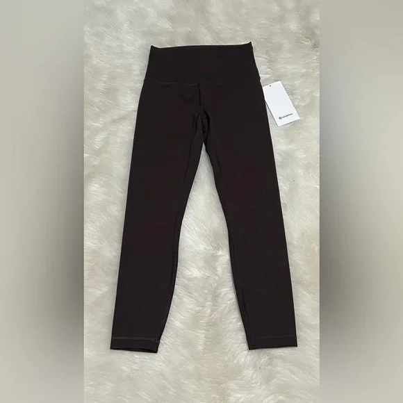 🆕Lululemon🍋Wunder Train High-Rise Tight 25" Color Espresso Sz 6 - Picture 7 of 10